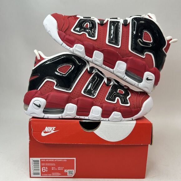 Nike Shoes Air More Uptempo Hoops Pack “Bulls/Varsity Red” 2023